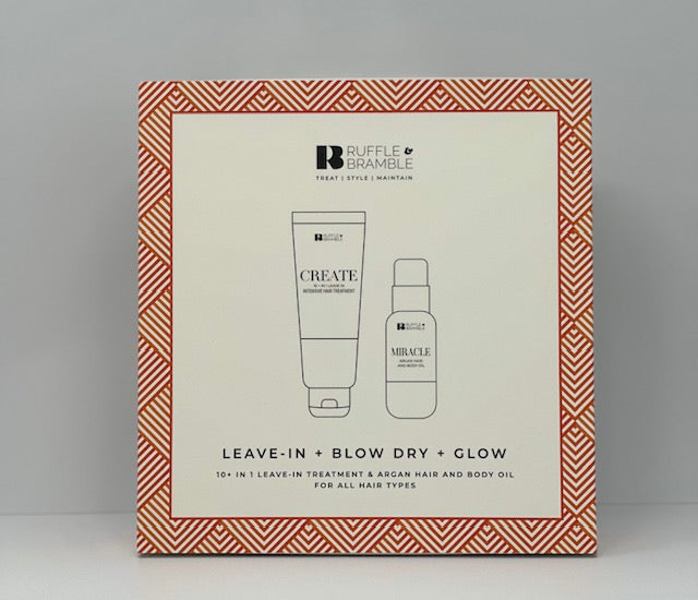 LEAVE IN + BLOW DRY + GLOW GIFT SET