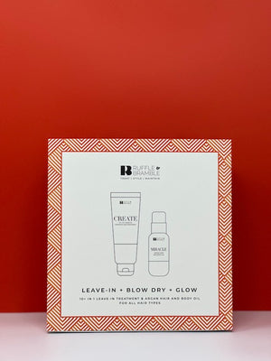 LEAVE IN + BLOW DRY + GLOW GIFT SET